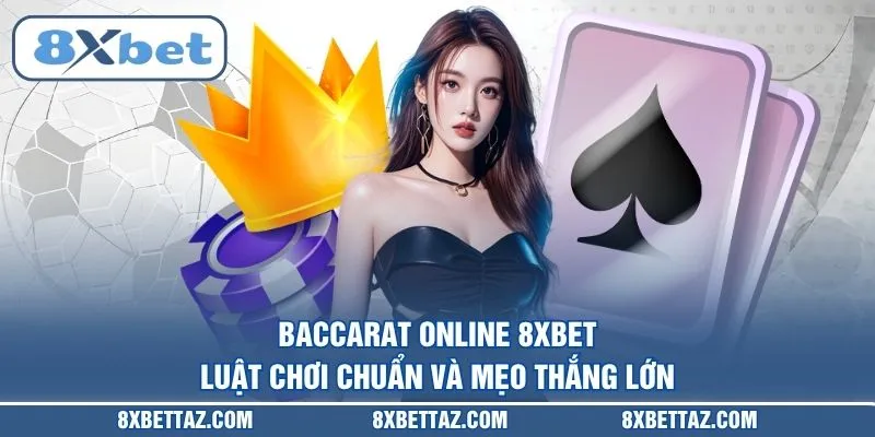 Baccarat online 8XBET – Luật chơi chuẩn và mẹo thắng lớn